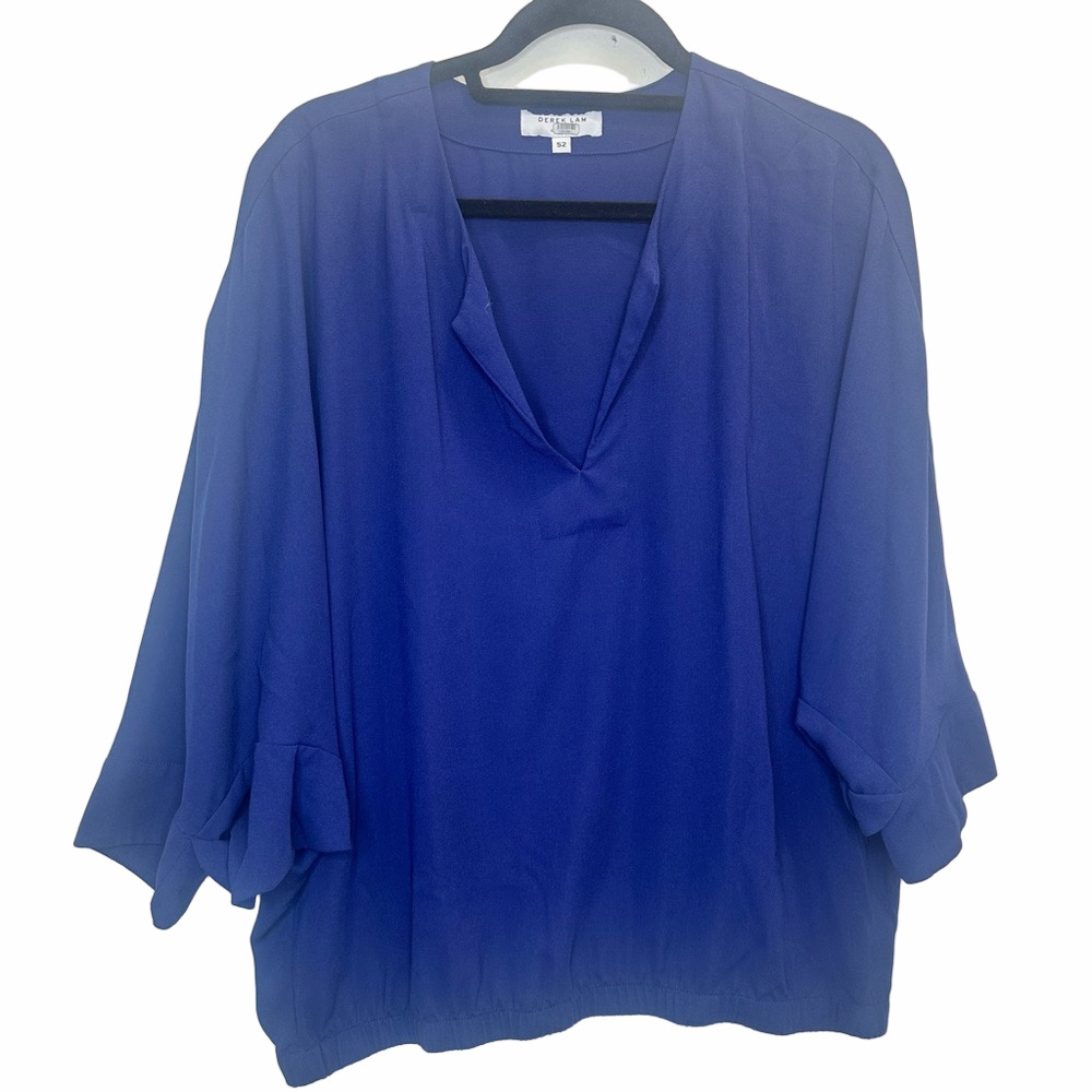Derek Lam Royal Blue Blouse Size XL (14)